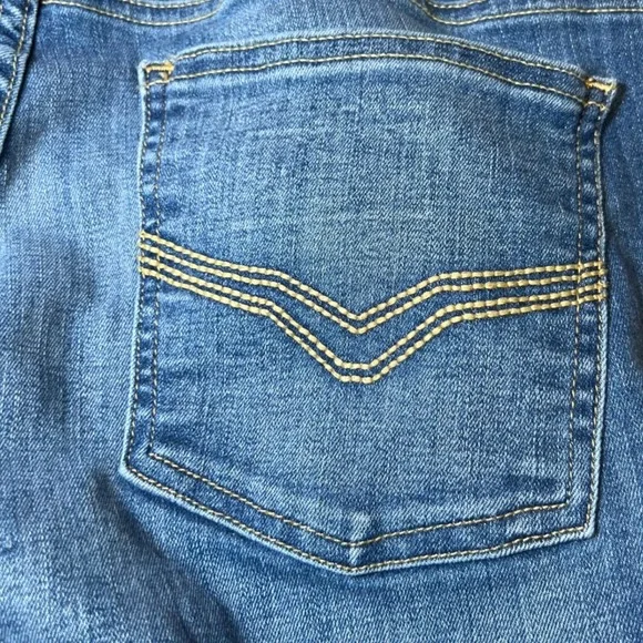 Harley Davidson Womens Size 20W Skinny Blue Jeans Denim Biker Casual Motorcycle - Picture 12 of 16